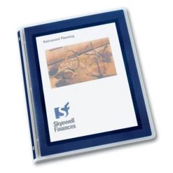 Avery Flexi-View 1/2" 3-Ring Binder, Navy Blue (15766) -Scott Stationery Shop sp170736804 s7
