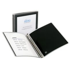 Avery Flexi-View Standard 1/2" 3-Ring Binder, Black (15767) -Scott Stationery Shop sp170736921 s7
