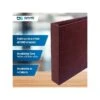 Davis Group 3-Up 1" 7-Ring Business Checkbook Binder, Burgundy (3UPAM-08) 1 Davis Group 3-Up 1" 7-Ring Business Checkbook Binder, Burgundy (3UPAM-08) -Scott Stationery Shop sp179266638 s7