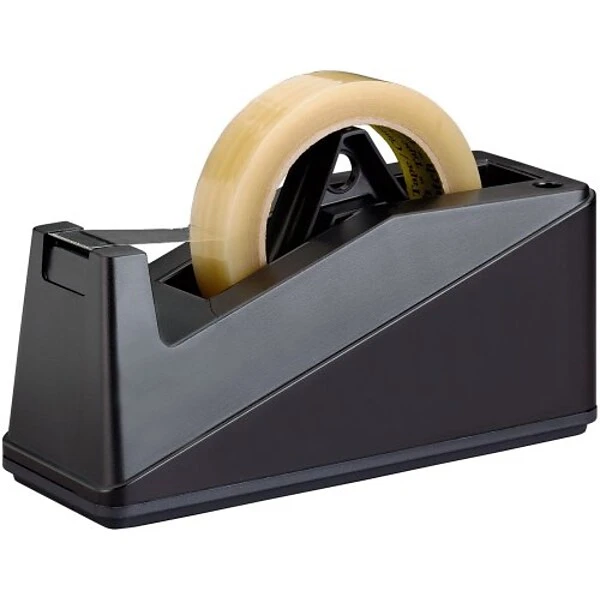 Scotch® Desk Dispensers For 3" Core Tape, Black 3 Scotch® Desk Dispensers For 3" Core Tape, Black
