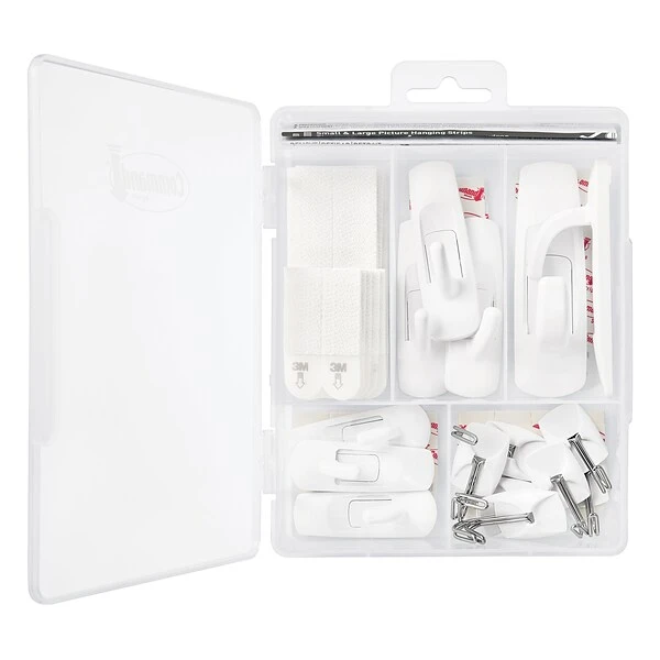Command™ General Purpose Variety Kit, 54 Pieces/Pack (17231-ES) 4 Command™ General Purpose Variety Kit, 54 Pieces/Pack (17231-ES) - Image 2