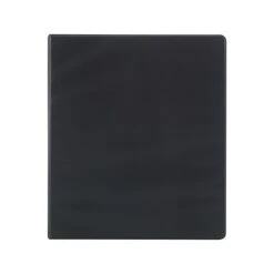 Economy 1/2" 3 Ring Non View Binder, Black (26851)