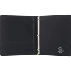 Economy 1/2" 3 Ring Non View Binder, Black (26851) -Scott Stationery Shop sp36616635 s7
