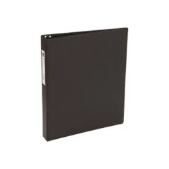 Avery 1" 3-Ring Non-View Binder, Matte Black (04301)