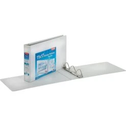 Cardinal ClearVue 2" 3-Ring View Binder, White (CRD22132)