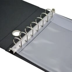 Bindertek Standard 1" Check Book Binder, Black (3CB)