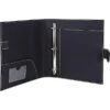 It's Academic Executive Faux Leather 1" D-Ring Binder/Organizer, Black (92875) -Scott Stationery Shop sp41686795 s7