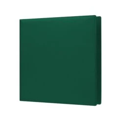 Standard 1-1/2" 3 Ring Non View Binder With D-Rings, Green (26303-CC)