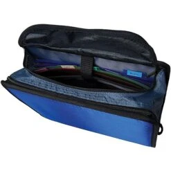 Case It King Sized Zip Tab 4" 3-Ring Zipper Binder, Blue (D186BLU) -Scott Stationery Shop sp42716655 s7