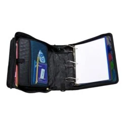 Case It King Sized Zip Tab 4" 3-Ring Zipper Binder, Blue (D186BLU) -Scott Stationery Shop sp42716657 s7