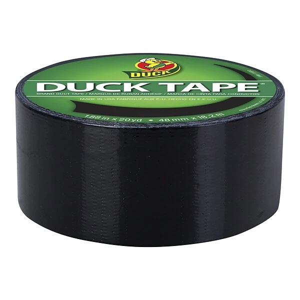 Duck Tape Heavy Duty Duct Tape, 1.88" X 20 Yds., Black (1265013) 3 Duck Tape Heavy Duty Duct Tape, 1.88" X 20 Yds., Black (1265013)