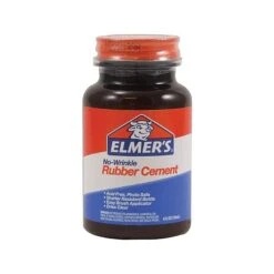 Elmer's No-Wrinkle Rubber Cement, 4 Oz. (E904)
