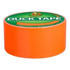 Duck Heavy Duty Duct Tape, 1.88" X 15 Yds., Neon Orange (1265019)