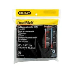 Stanley DualMelt Glue Sticks, 0.24 Oz., 4/Pack (GS20DT)