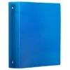 JAM Paper Designders 2" 3-Ring Flexible Poly Binder, Blue Glass Twill (820T2BU) -Scott Stationery Shop sp58557754 s7