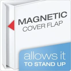 Cardinal FreeStand 3" 3-Ring View Binder, White (CRD43130)