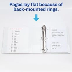 Avery Heavy-Duty 4" 3-Ring View Binder, White (79104) -Scott Stationery Shop sp75153684 s7