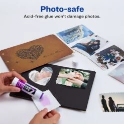 Avery GlueStic Washable Glue Sticks, 1.27 Oz., 6/Pack (98071) -Scott Stationery Shop sp75153791 s7