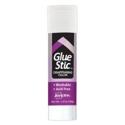 Avery GlueStic Washable Glue Sticks, 1.27 Oz., 6/Pack (98071) -Scott Stationery Shop sp75153795 s7