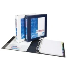 Avery Heavy Duty 1 1/2" 3-Ring Framed View Binder, Navy Blue (68059) -Scott Stationery Shop sp75153818 s7