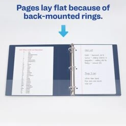 Avery Heavy Duty 3" 3-Ring View Binder, Navy Blue (79803) 15 Avery Heavy Duty 3" 3-Ring View Binder, Navy Blue (79803) -Scott Stationery Shop sp75154223 s7