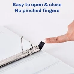 Avery Heavy Duty 1 1/2" 3-Ring View Binder, White (05404) 12 Avery Heavy Duty 1 1/2" 3-Ring View Binder, White (05404) -Scott Stationery Shop sp75154865 s7