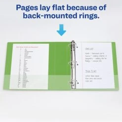 Avery Heavy-Duty View Binder, 2" One Touch Rings, 540 Sheet Capacity, DuraHinge, Green (79683) -Scott Stationery Shop sp75155277 s7