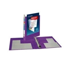 Avery Heavy Duty 1" 3-Ring View Binder, Purple (79771) -Scott Stationery Shop sp75155439 s7