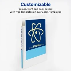 Avery Heavy Duty 1/2" 3-Ring View Binder, White (79767) -Scott Stationery Shop sp75155454 s7