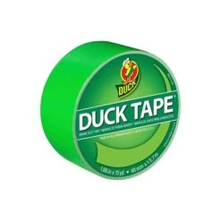 Duck Heavy Duty Duct Tapes, 1.88" X 15 Yds., Neon Pink/Green/Orange, 3 Rolls/Pack (DUCKNEON3PK-STP) -Scott Stationery Shop sp84219094 s7
