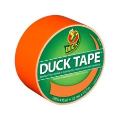 Duck Heavy Duty Duct Tapes, 1.88" X 15 Yds., Neon Pink/Green/Orange, 3 Rolls/Pack (DUCKNEON3PK-STP) -Scott Stationery Shop sp84219095 s7