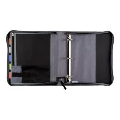 Five Star 2" 3-Ring Zipper Binder, Black/Gray (29052IT8) 10 Five Star 2" 3-Ring Zipper Binder, Black/Gray (29052IT8) -Scott Stationery Shop sp85764428 s7