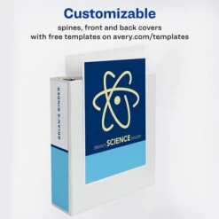 Avery Showcase Economy 3" 3-Ring View Binder, White (19751) 8 Avery Showcase Economy 3" 3-Ring View Binder, White (19751) -Scott Stationery Shop sp90637860 s7