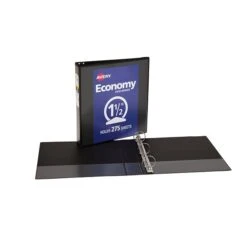 Avery Economy 1 1/2" 3-Ring View Binder, Black (5725) -Scott Stationery Shop sp90637997 s7
