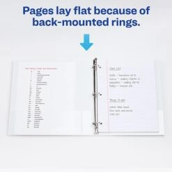 Avery Durable 1" 3-Ring Legal View Binder, White (16500) 10 Avery Durable 1" 3-Ring Legal View Binder, White (16500) -Scott Stationery Shop sp91972965 s7