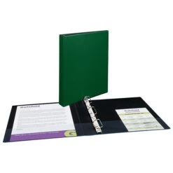 Avery Durable 1" 3-Ring Non-View Binder, Green (27253) 13 Avery Durable 1" 3-Ring Non-View Binder, Green (27253) -Scott Stationery Shop sp92172971 s7