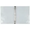 JAM Paper Plastic Mini 1" 3-Ring Binder, Clear (370531985) -Scott Stationery Shop sp96296993 s7
